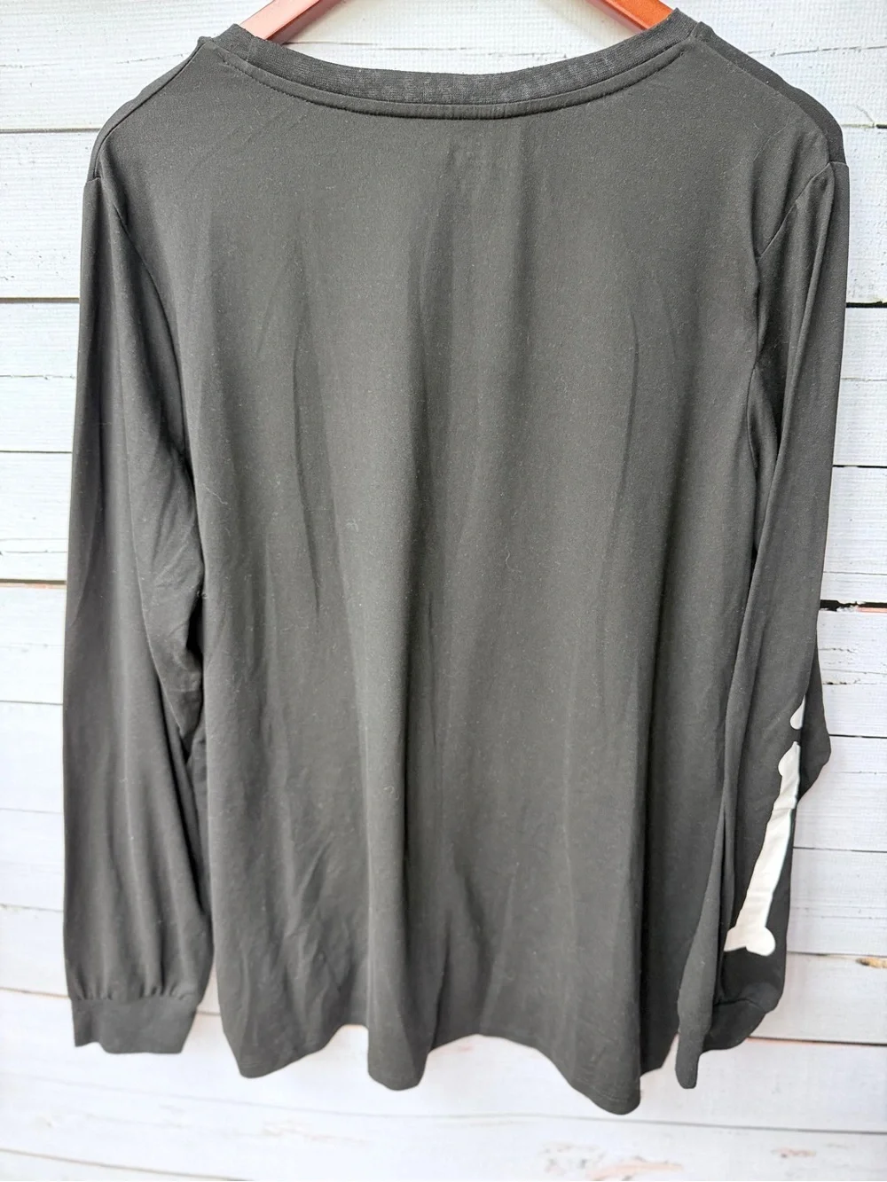 Women’s Black Skeleton Pajama Set - Long Sleeve Top & Pants